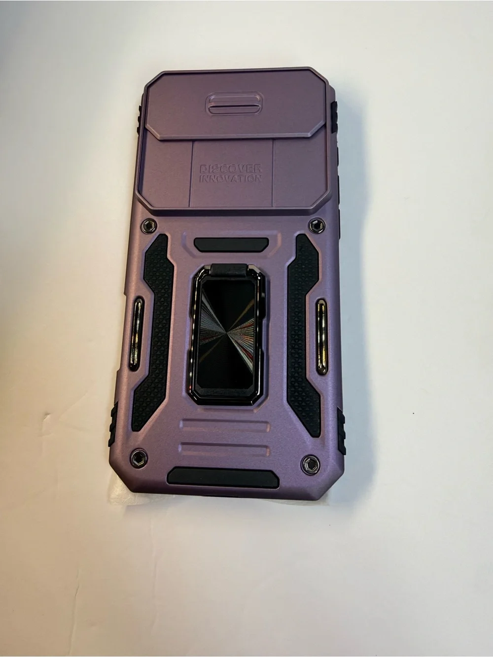 Brand-New iPhone 17 Air Rugged Case with Screen Protector – Purple